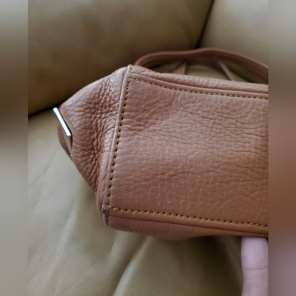 PRADA camel color barrel purse Used $1590 - Picture 8 of 10
